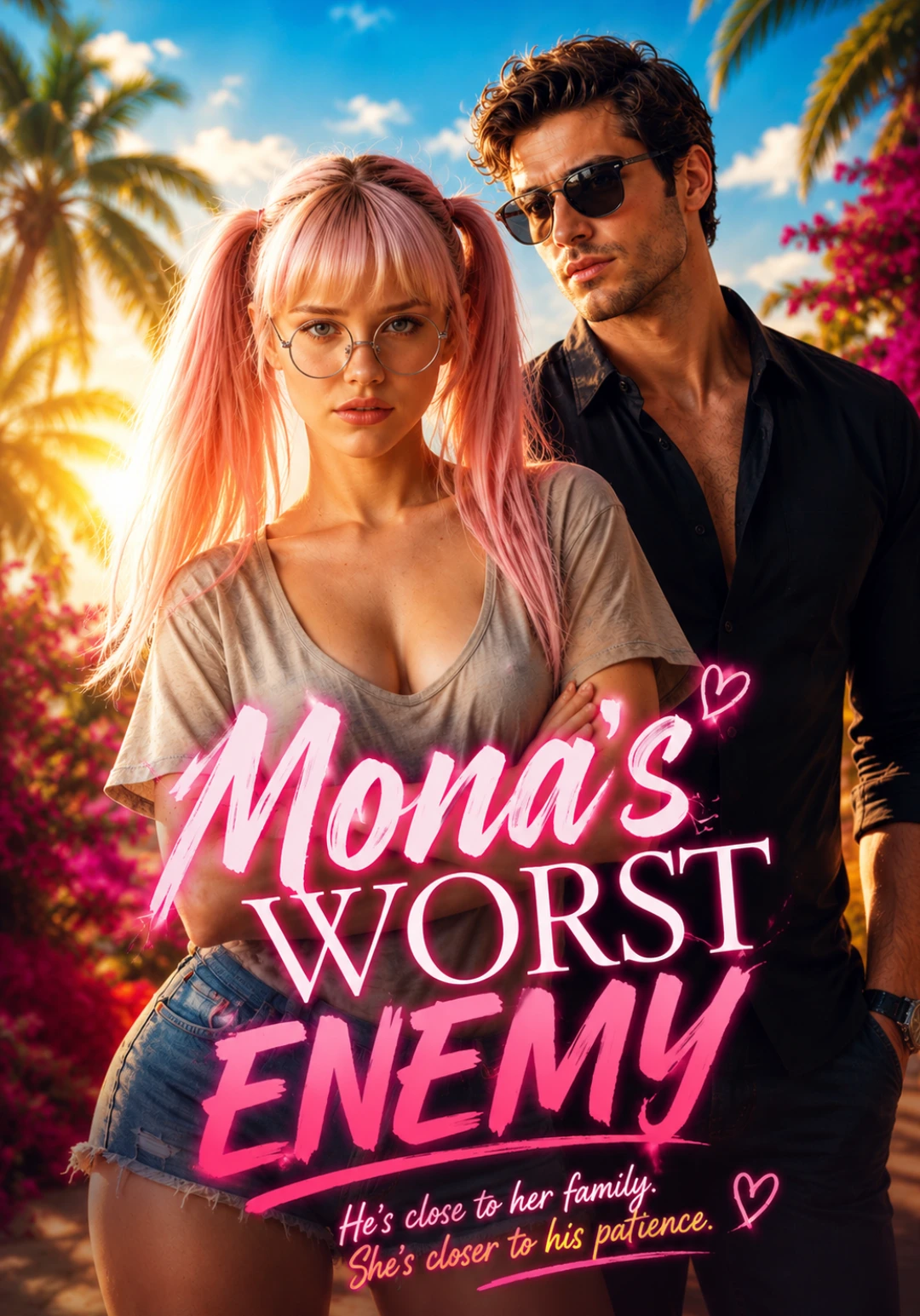 Official poster of Mona's Worst Enemy